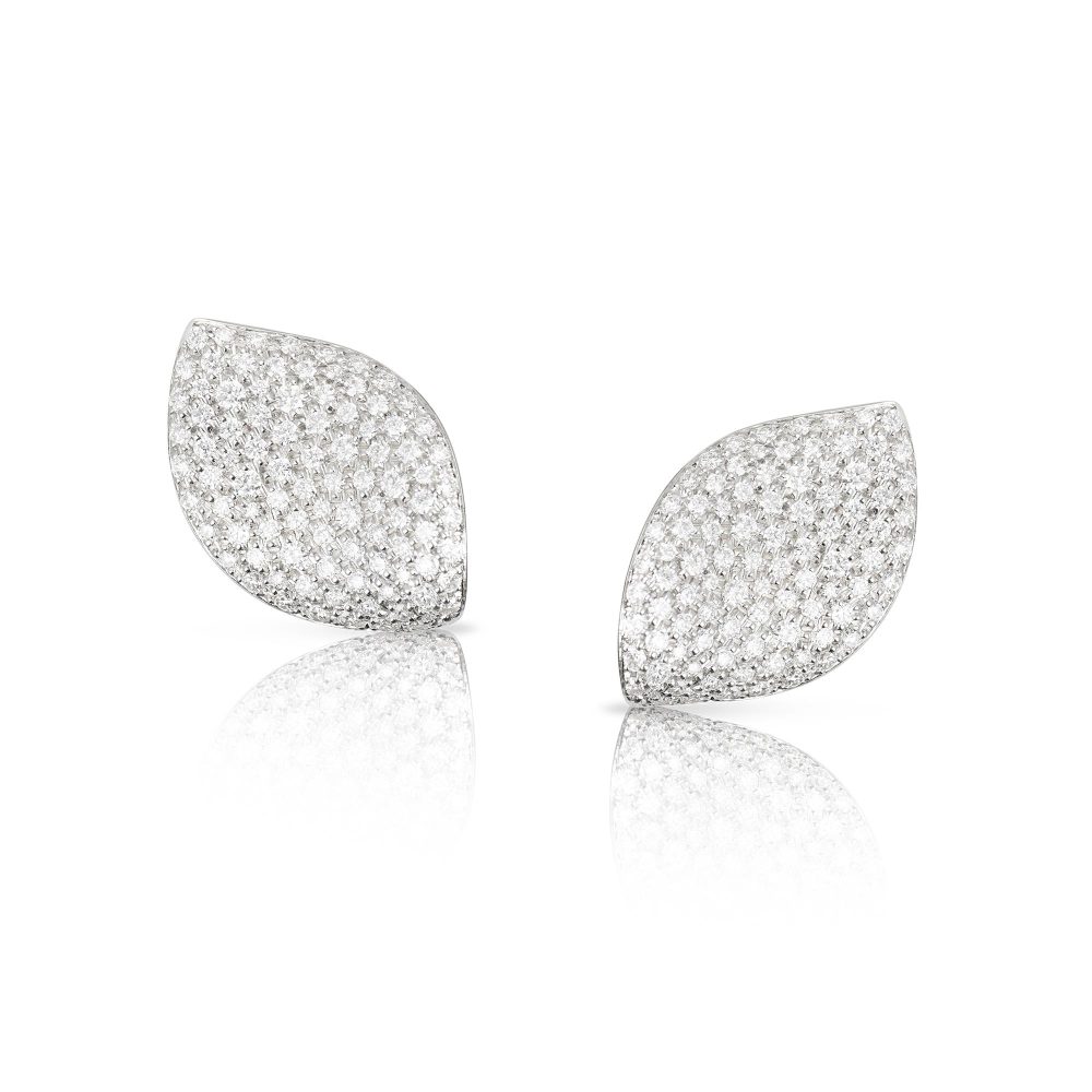 Aleluia Earrings in 18K White Gold with Diamonds