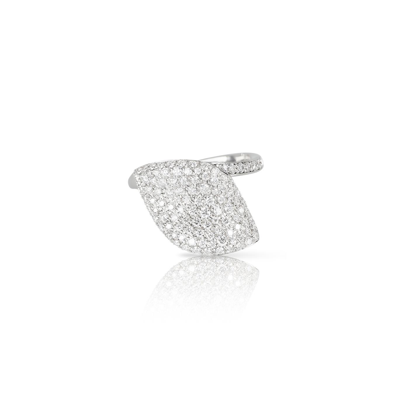 Aleluia Ring in 18k White Gold with Diamonds