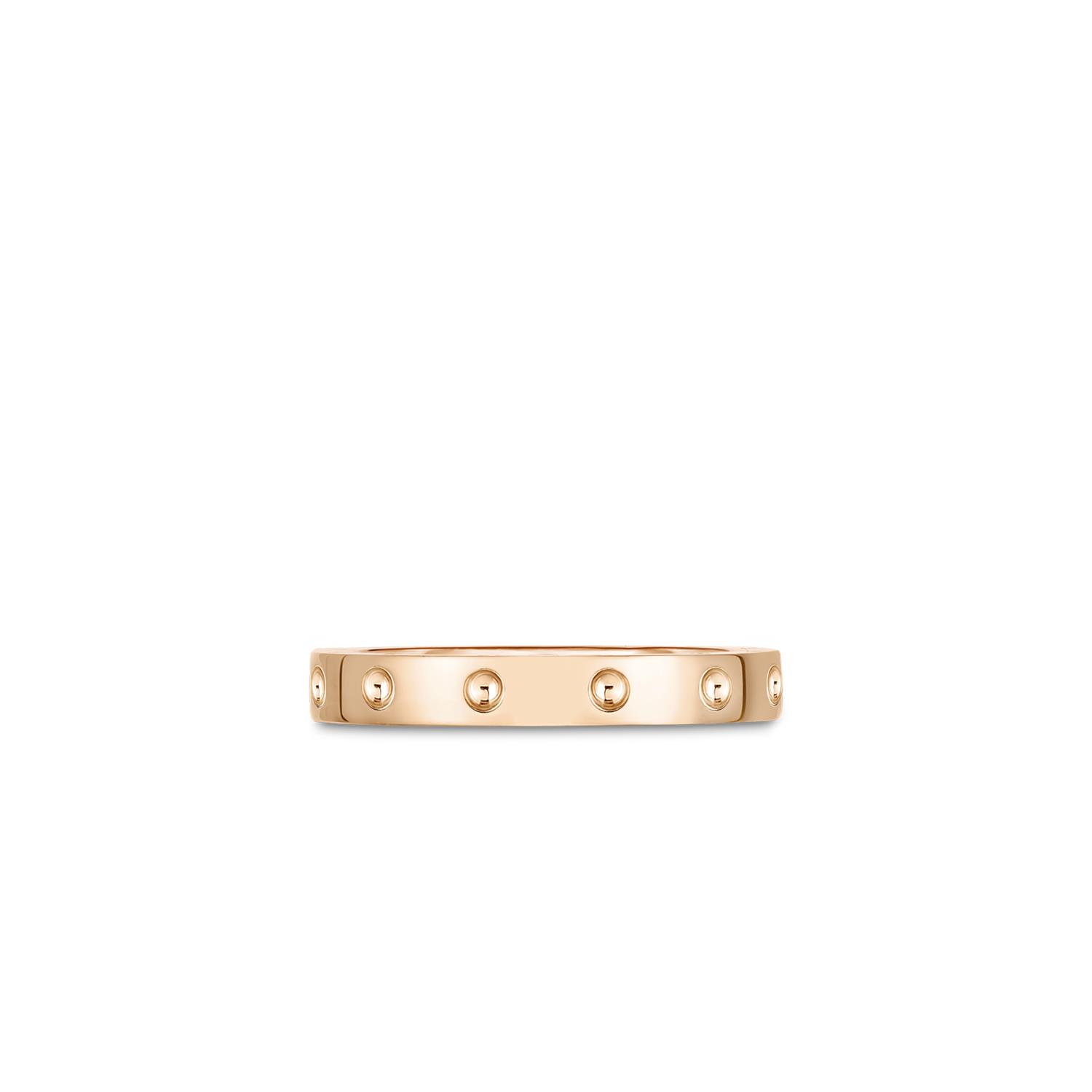 Symphony Ring in 18k Rose Gold with Ruby