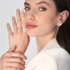 Aleluia Ring in 18K Rose Gold with White and Champagne Diamonds