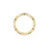 Love in Verona Ring in 18k Yellow Gold with Diamonds and Ruby