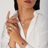 Petit Joli Earrings in 18k Rose Gold with Rock Crystal, Lapis Lazuli and Diamonds Petit Joli Earrings in 18k Rose Gold with Rock Crystal, Lapis Lazuli and Diamonds