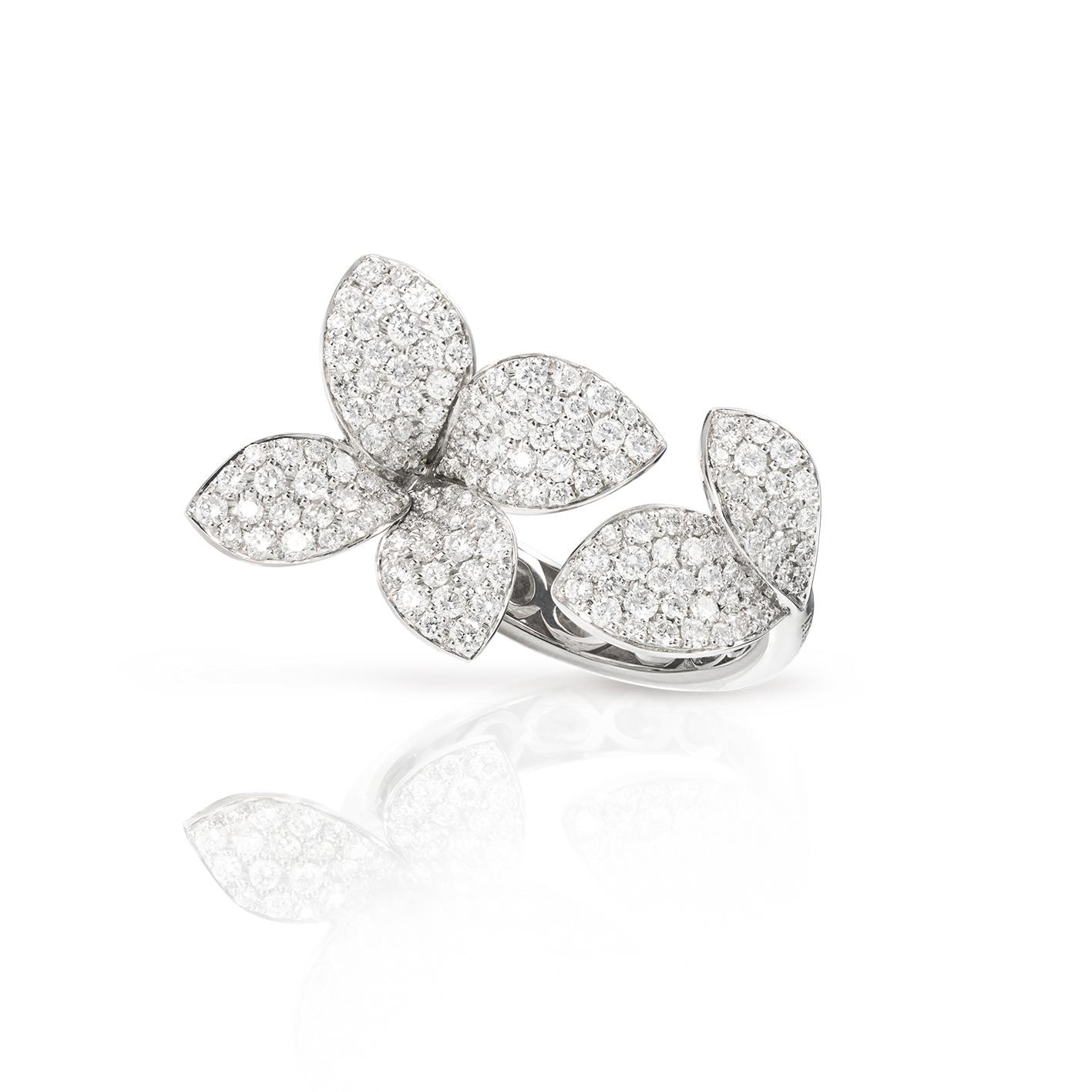 Giardini Segreti Ring in 18K White Gold with Diamonds Giardini Segreti Ring in 18K White Gold with Diamonds