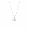 Necklace in Silver 925 with Mother of Pearl and Enamel 45cm Necklace in Silver 925 with Mother of Pearl and Enamel 45cm
