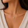 Necklace in Silver 925 with Zircon 45cm Necklace in Silver 925 with Zircon 45cm