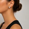 серьги из серебра 925 пробы 1.5cm