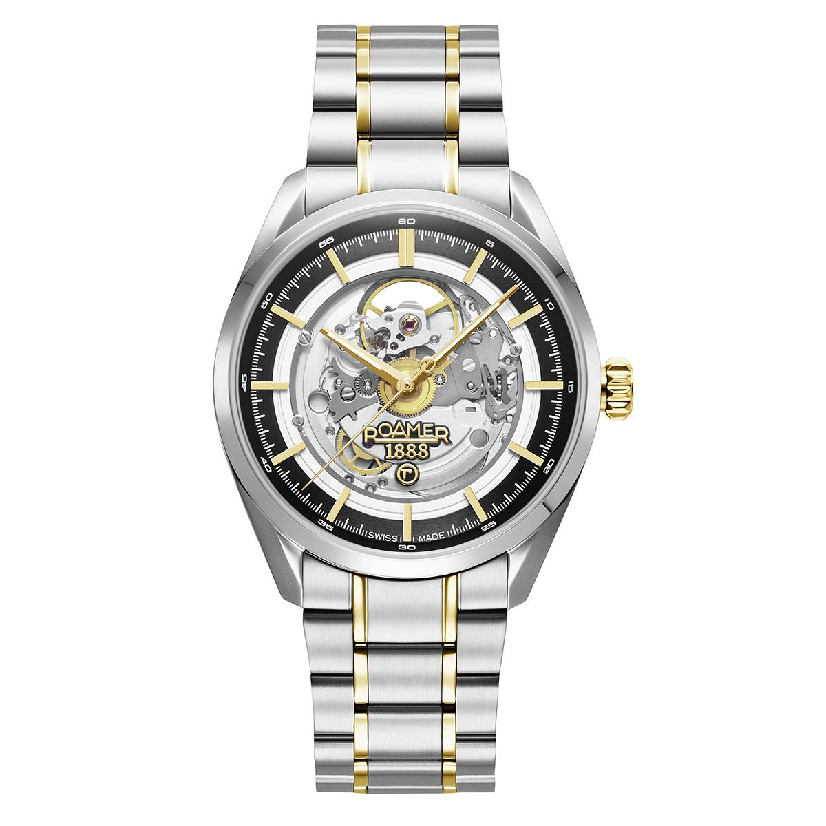 Roamer Pro Auto Analog Automatic Watch in Stainless Steel 42mm