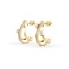Espira Earrings in 18K Yellow Gold with Diamonds